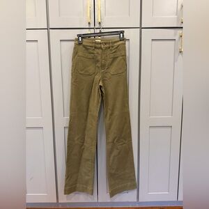 Faherty olive Women's Jeans/ pants  NWOT
